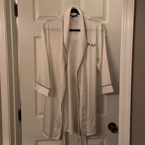 Kate Spade Silky “Mrs.” Robe